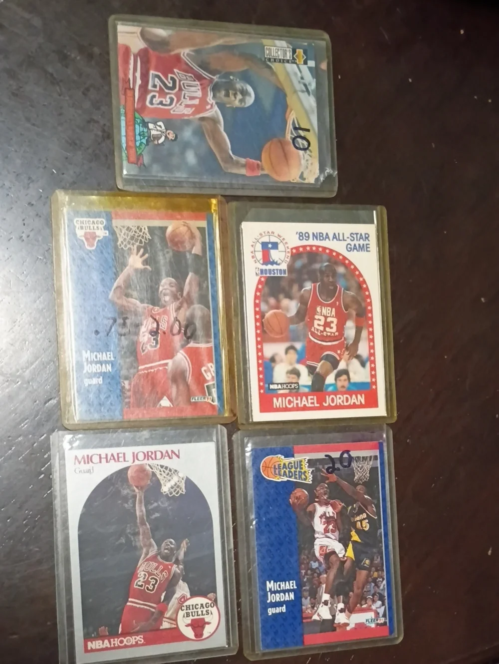 Michael Jordan Bundle Of 5 Sports Cards Basketball Cards Bulls